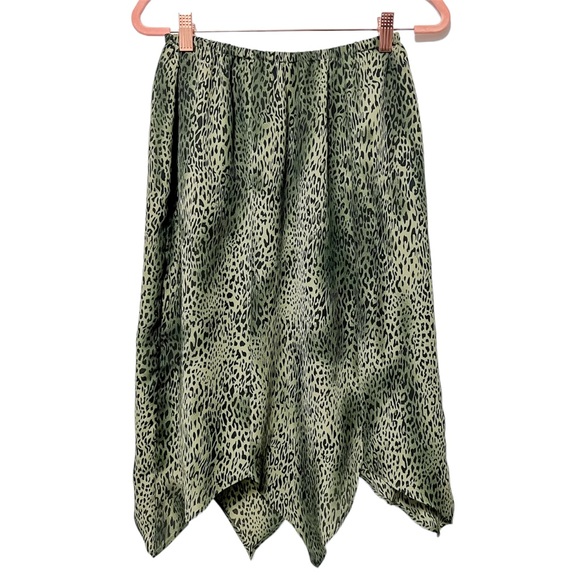 Y2K Vintage Cheetah Print Skirt Set Size Small/Medium - Picture 6 of 8